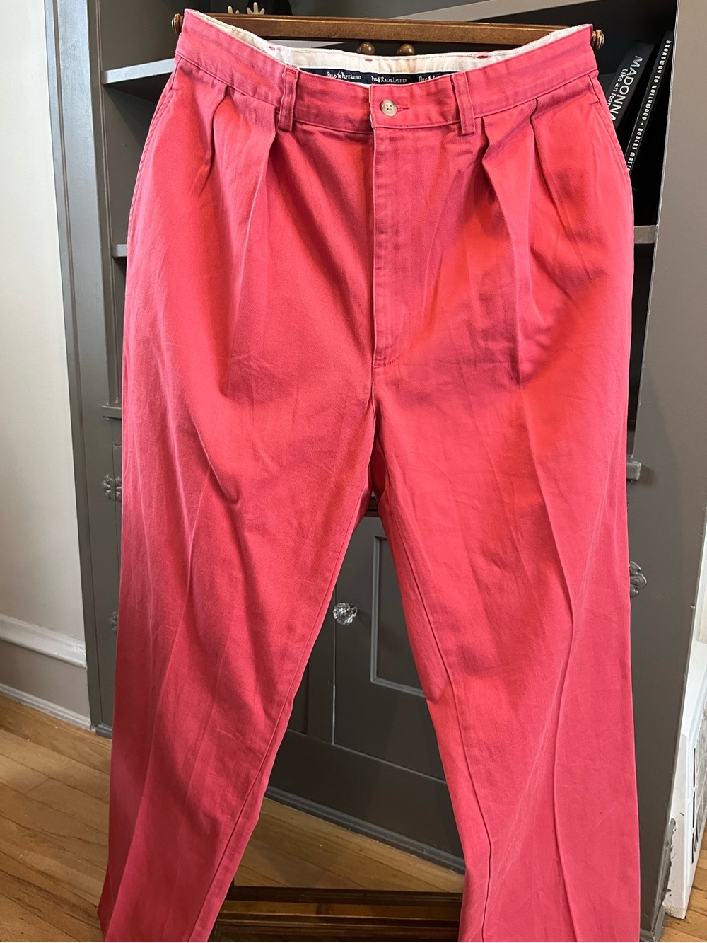 Vintage Polo Ralph Lauren Andrew Pant Chino- Salmon/ “Nantucket Red” - Y2K